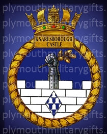 HMS Knaresborough Castle Magnet